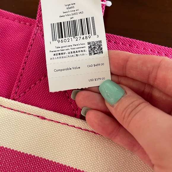 Kate Spade ♠️ jute tote - Picture 2 of 3